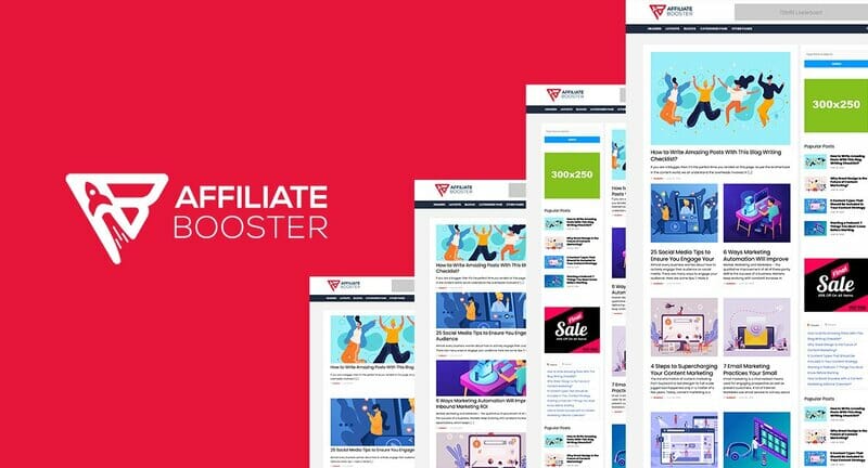 Affiliate Booster - Best Theme For Affiliate Marketing