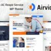 Airvice - AC Repair Services WordPress Theme