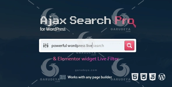 Ajax Search Pro – Live WordPress Search & Filter Plugin