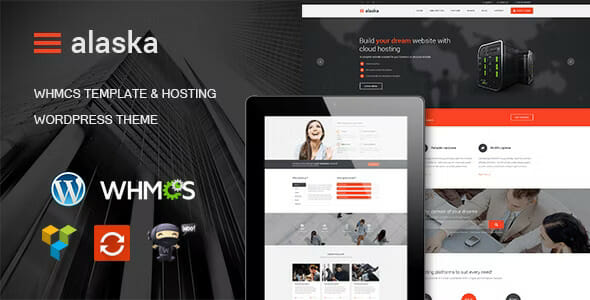 Alaska – WHMCS & Hosting WordPress Theme