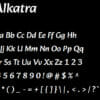 Alkatra Font