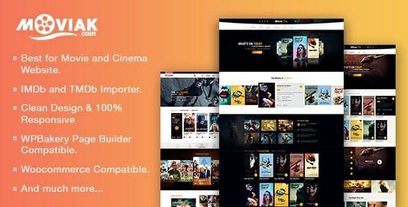 AmyMovie – Movie and Cinema WordPress Theme