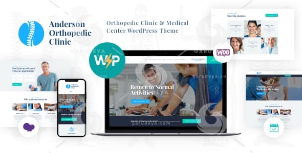 Anderson - Orthopedic Clinic & Medical Center WordPress Theme