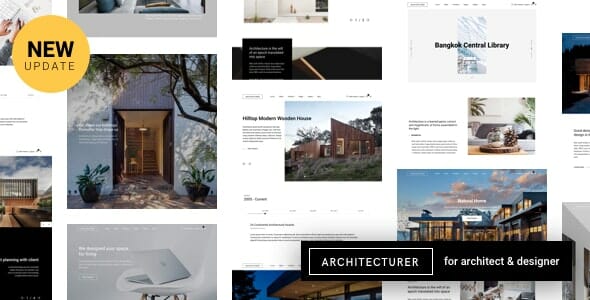 Architecturer WordPress for Interior Designer