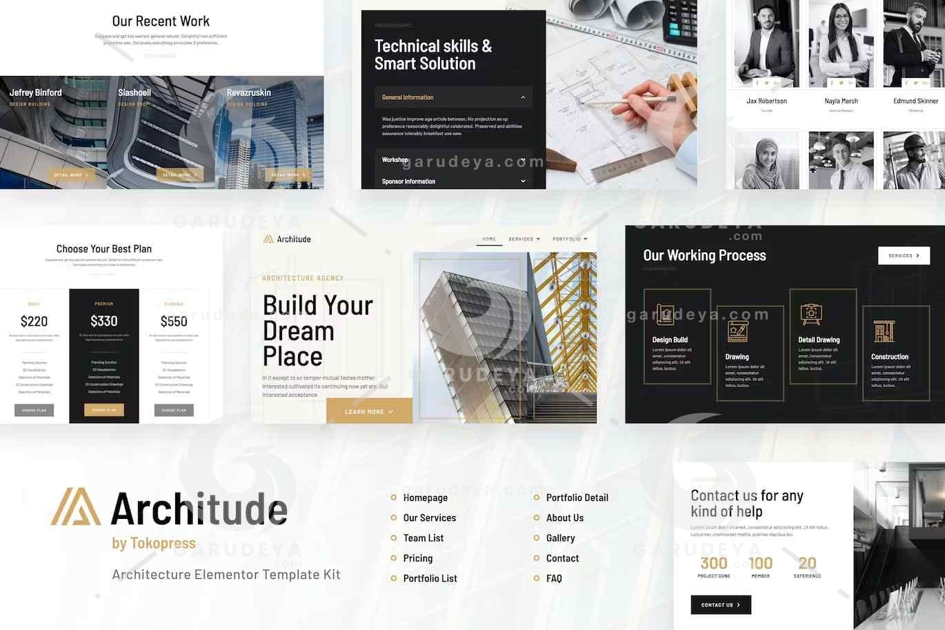 Architude – Architecture Agency & Interior Design Elementor Template Kit