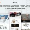 Arcik - Architecture & Interior Elementor Template Kit