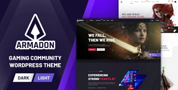 Armadon – Gaming Community WordPress Theme