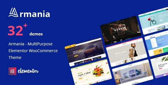 Armania Elementor Woocommerce Theme