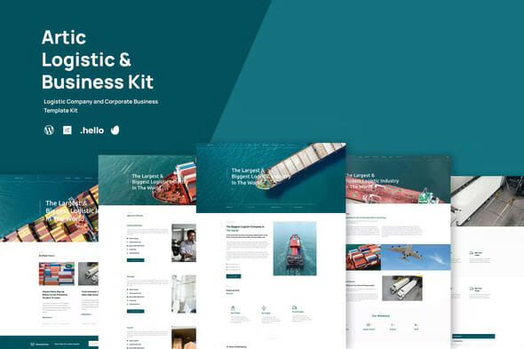 Artic – Logistics & Business Elementor Template Kit