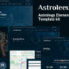 Astroleeu - Astrology & Numerology Elementor Template Kit