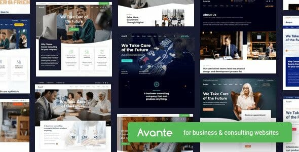 Avante Business Consulting WordPress Theme