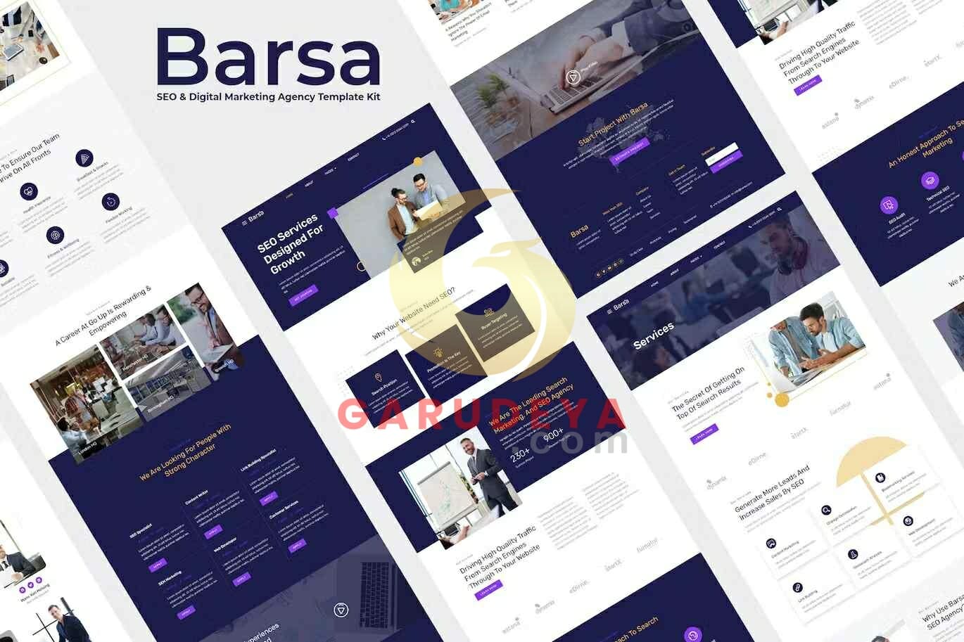 Barsa - SEO & Digital Marketing Agency Template Kit