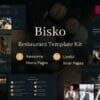 Bisko - Restaurant & Cafe Elementor Template Kit