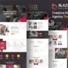 Blazin - Creative Digital Agency Elementor Template Kit