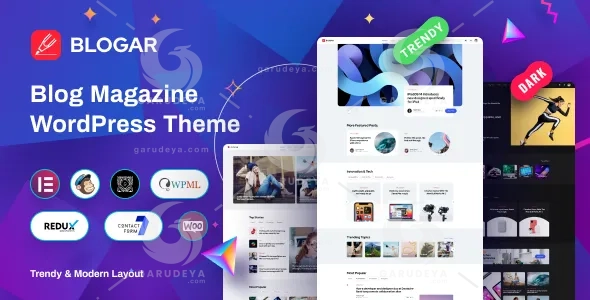 Blogar – Blog WordPress Theme
