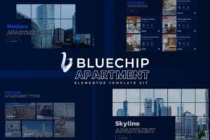 Bluechip - Apartment & Property Elementor Template Kit