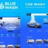 Bluewash - Car Washing & Cleaning Services Template Kit