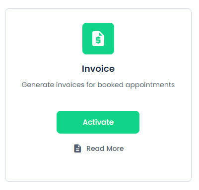 BookingPress Pro – Invoice Addon