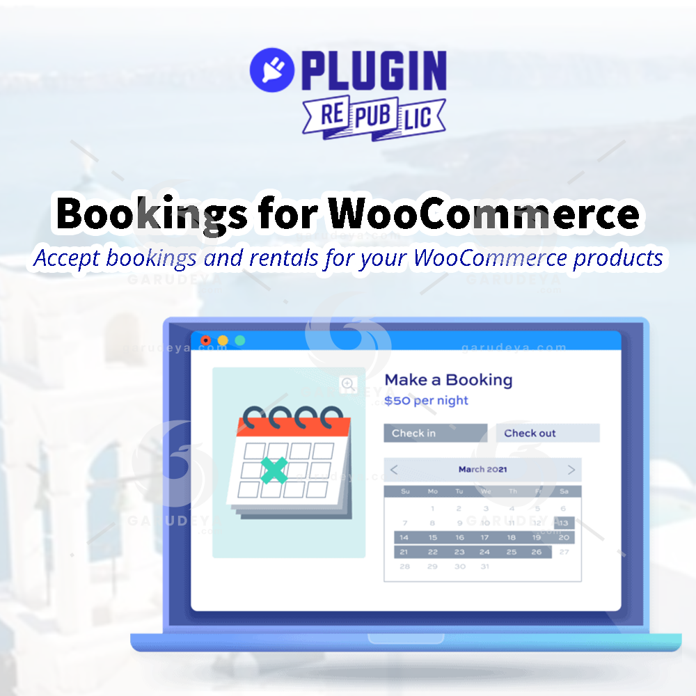 Bookings for WooCommerce by Plugin Republic