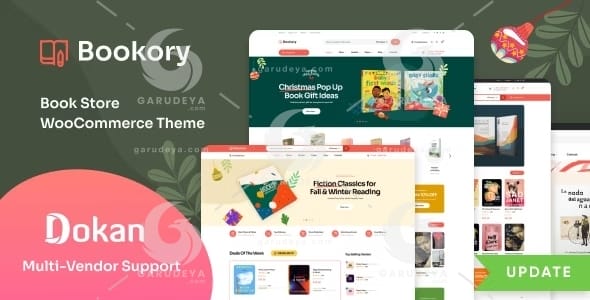 Bookory – Book Store WooCommerce Theme