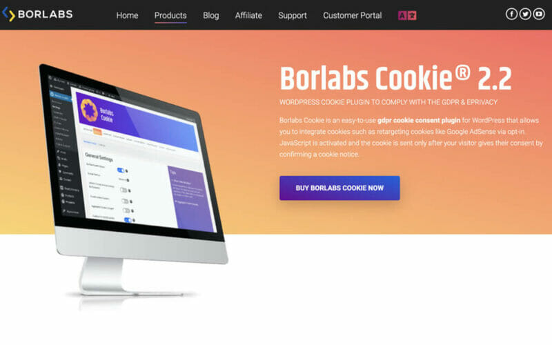 Borlabs Cookie WordPress Plugin