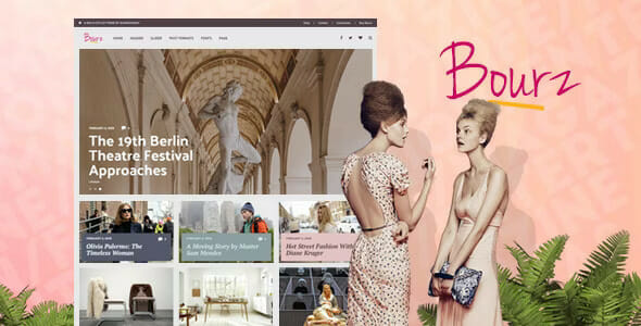 Bourz: Life, Entertainment & Fashion Blog Theme