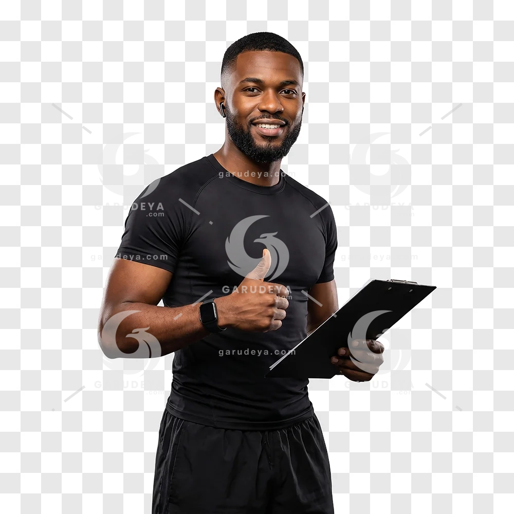 Brazilian Male Fitness Trainer PNG