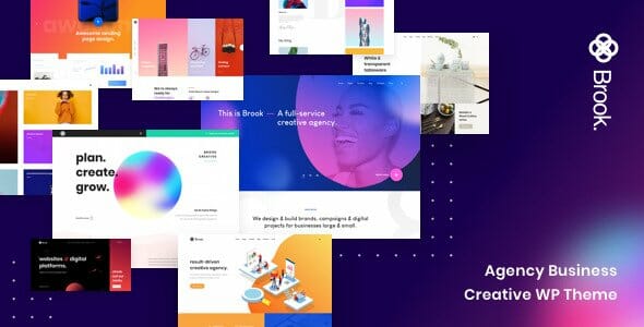 Brook Agency Business Creative Theme