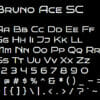 Bruno Ace SC Font