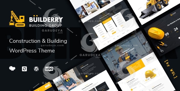 Builderry – Construction and Building WordPress Theme