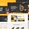 Built - Machinery & Equipment Rentals Elementor Pro Template Kit