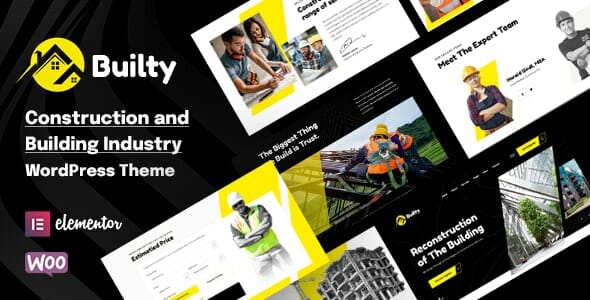 Builty – Construction WordPress Theme