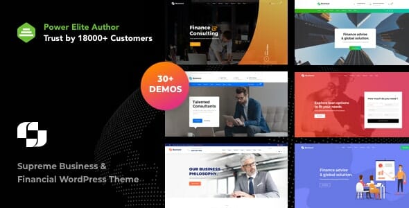 Businext – Business, Finance & Crypto Currency WordPress Theme