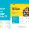 Cabel - Electricity Services Elementor Template Kit