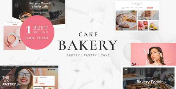 Cake Bakery Pastry Wp Theme