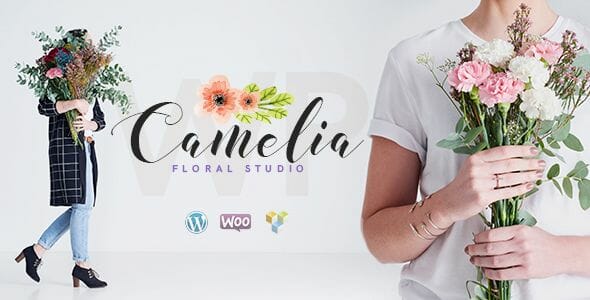 Camelia – A Floral Studio WordPress Theme
