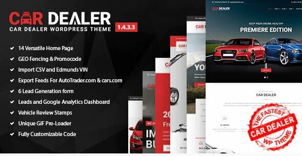 Car Dealer – Automotive Responsive WordPress Theme