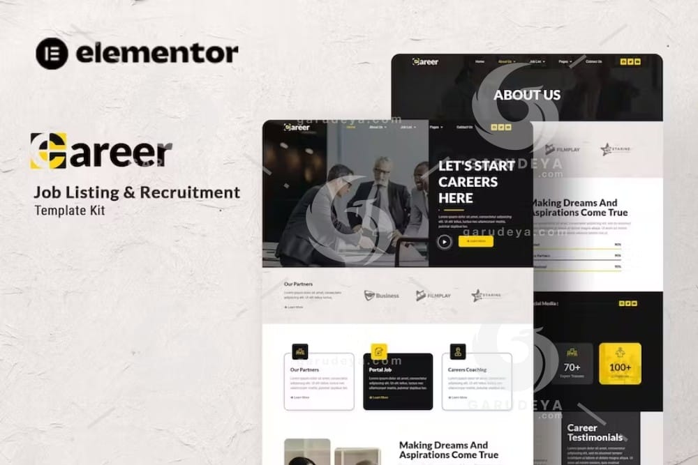 Career – Job Recruitment Elementor Template Kit