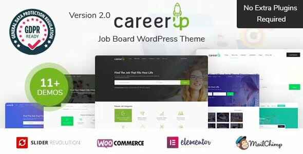 CareerUp – Job Board WordPress Theme