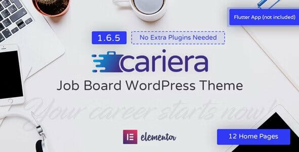 Cariera – Job Board WordPress Theme