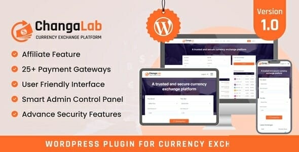 ChangaLab - Currency Exchange WordPress Plugin