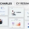 Charles - CV Resume Elementor Template Kit