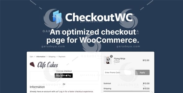 CheckoutWC – Optimized Checkout Pages for WooCommerce