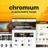 Chromium - Auto Parts Shop WordPress WooCommerce Theme