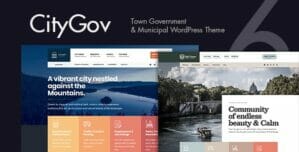 CityGov - City Government & Municipal WordPress Theme
