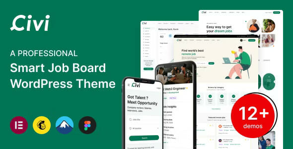 Civi – Job Board, Freelance Marketplace WordPress Theme