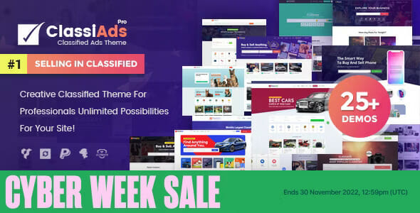 Classiads - Classified Ads WordPress Theme