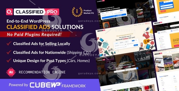 ClassifiedPro – Local Classifieds Ads WordPress Theme