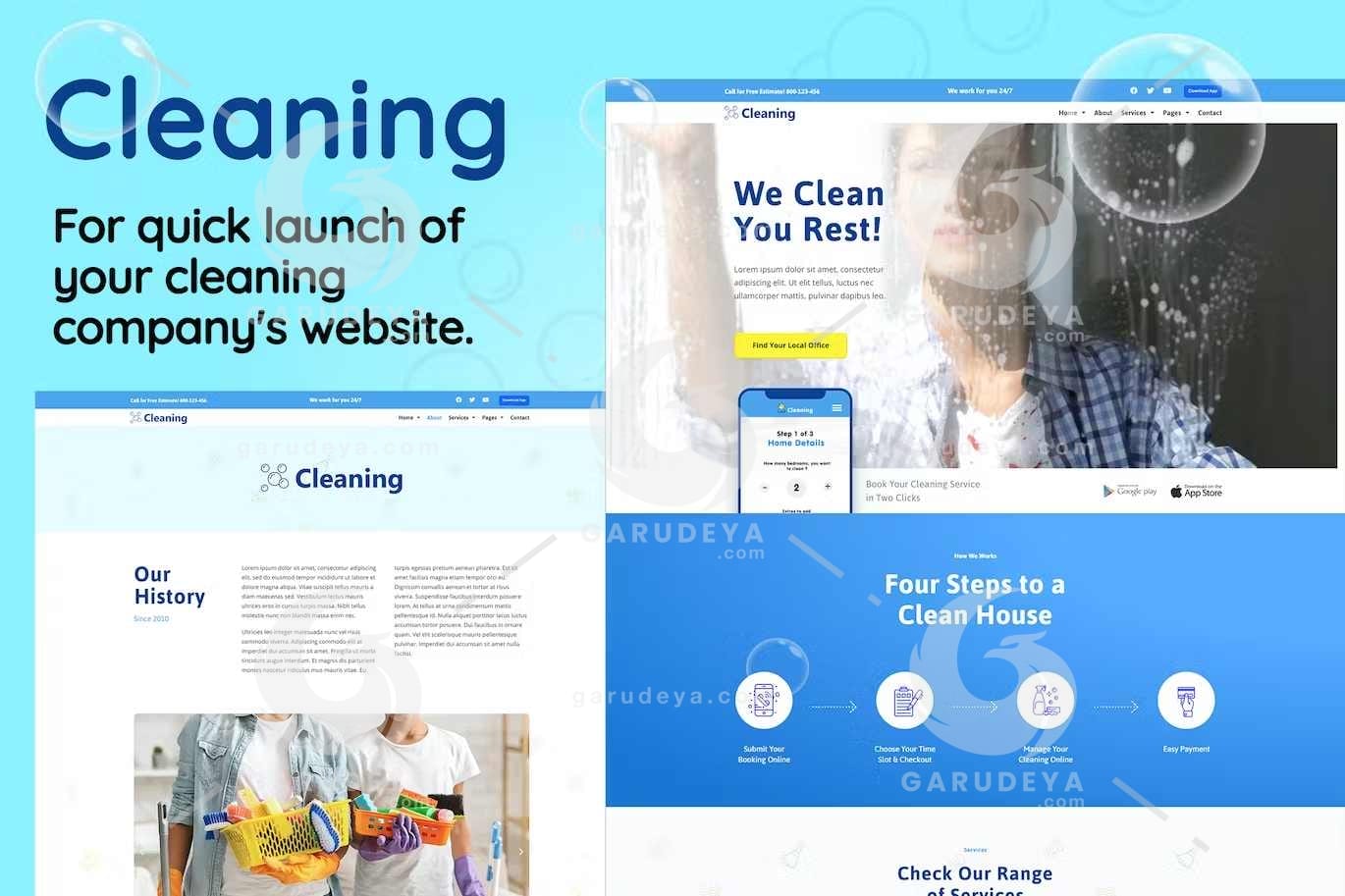 Cleaning - Small Business Template Kit