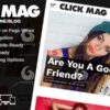 Click Mag - Viral WordPress News Magazine/Blog Theme